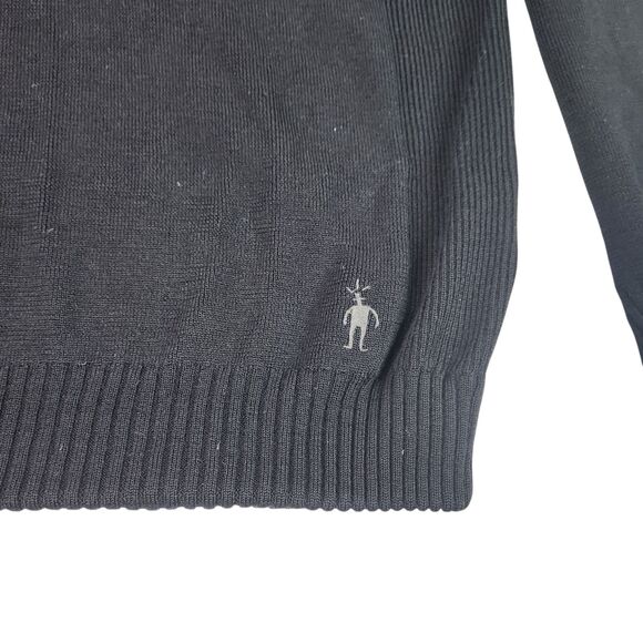 SMARTWOOL Sweater Mens Large 1/2 Zip Pullover Merino Wool Outdoor Hiking Warm - Picture 3 of 13